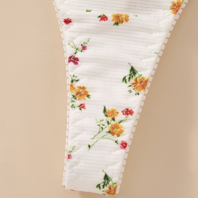 Coordinado con estampado floral