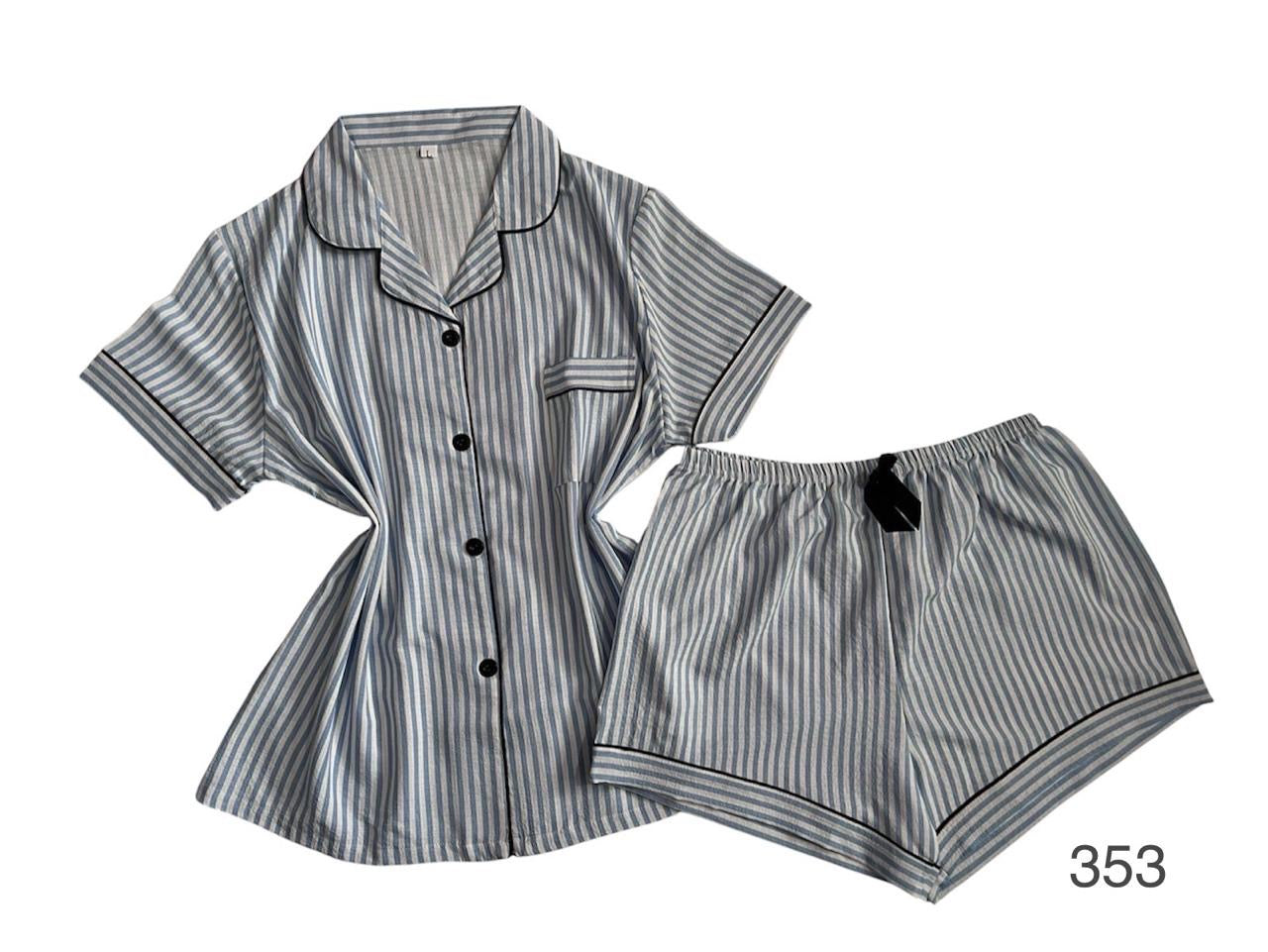 Pijama de rayas