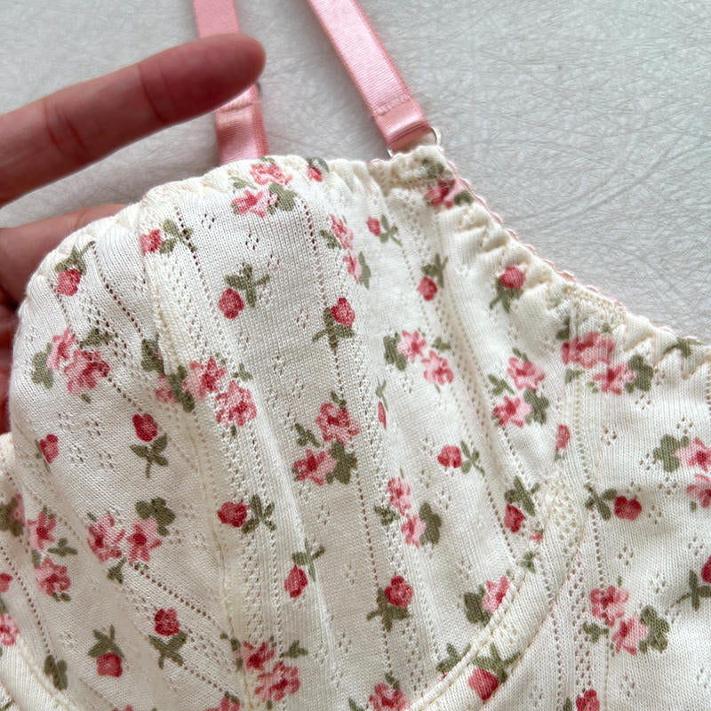 Coordinado estampado floral