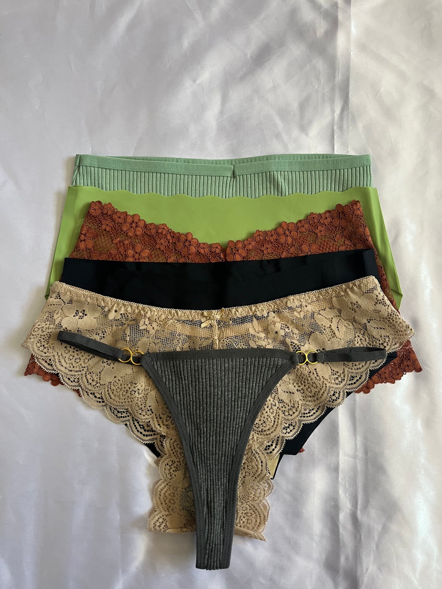 6 pack de panties