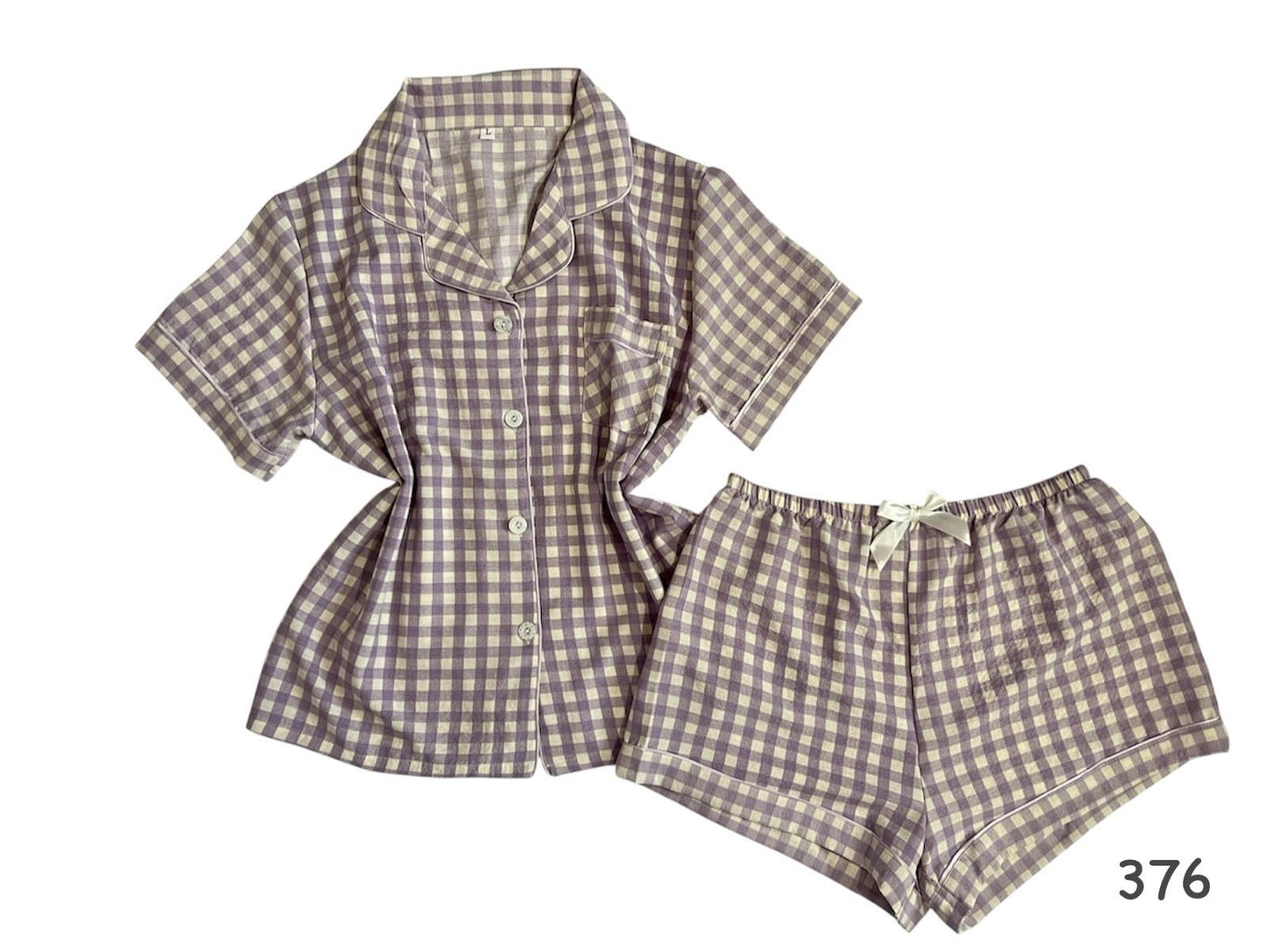 Pijama a cuadros