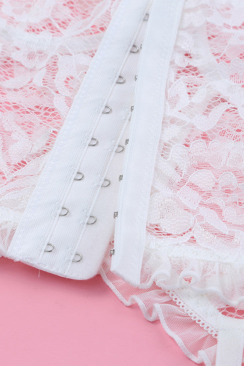 Coordinado con abertura a los costados de la pantie