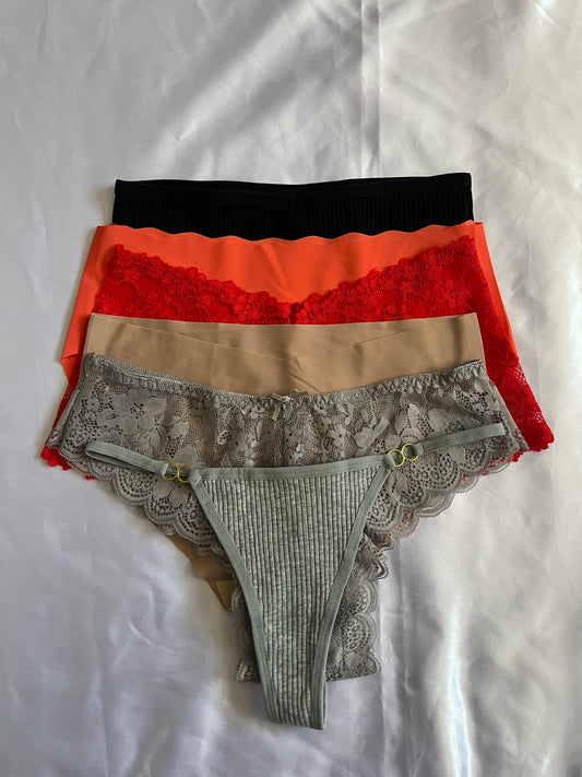 6 pack de panties