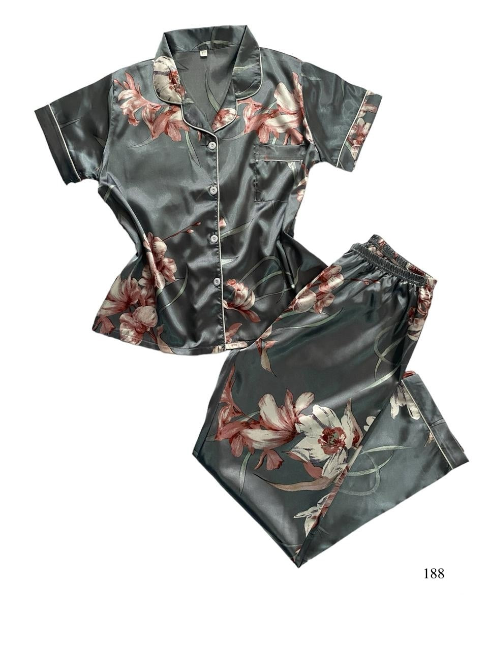 Pijama estampado floral