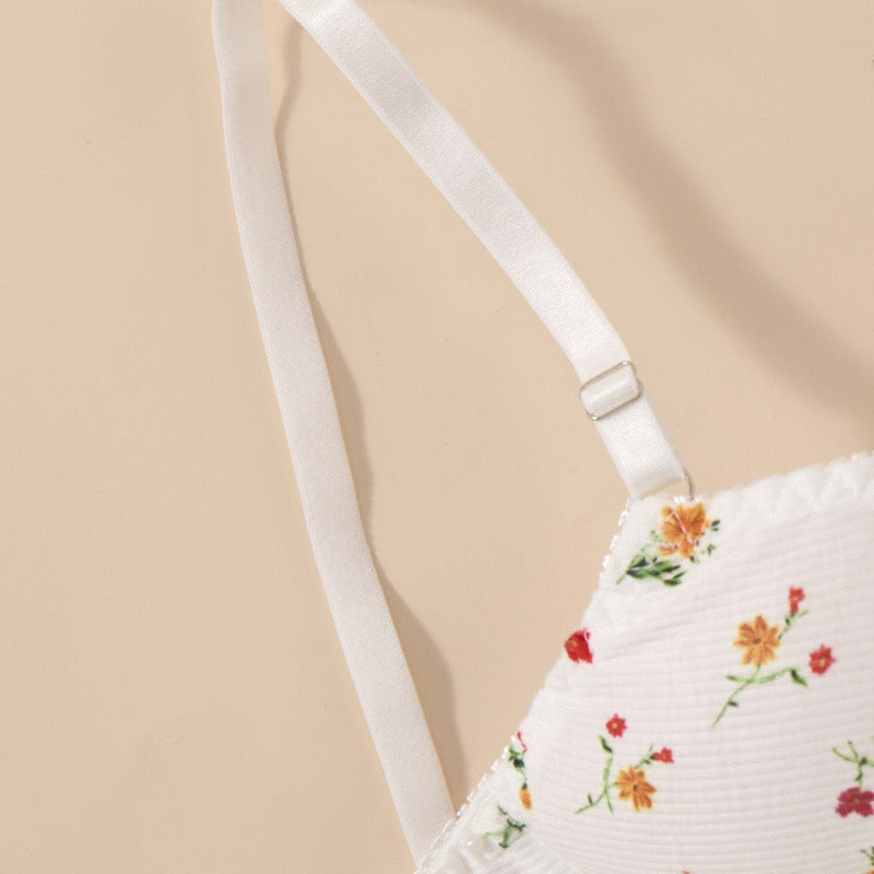 Coordinado con estampado floral