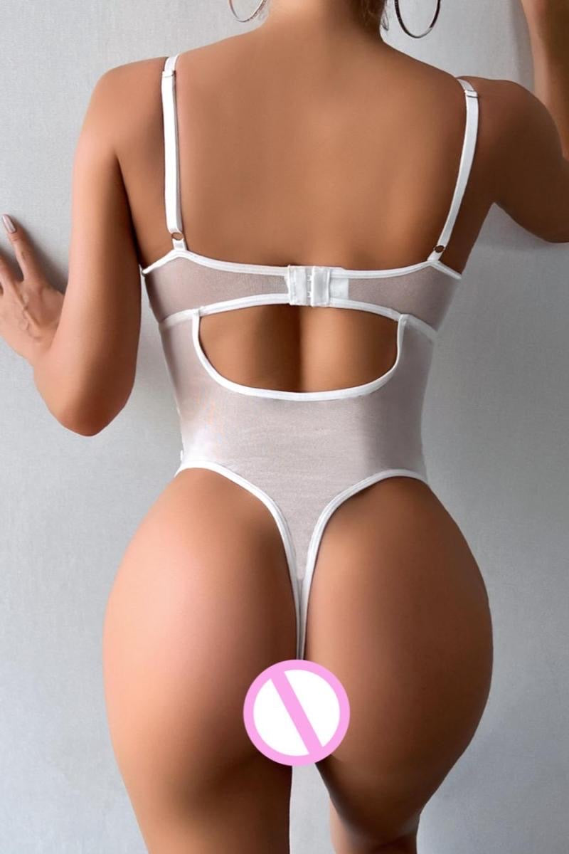 Body transparente con arnés ajustable