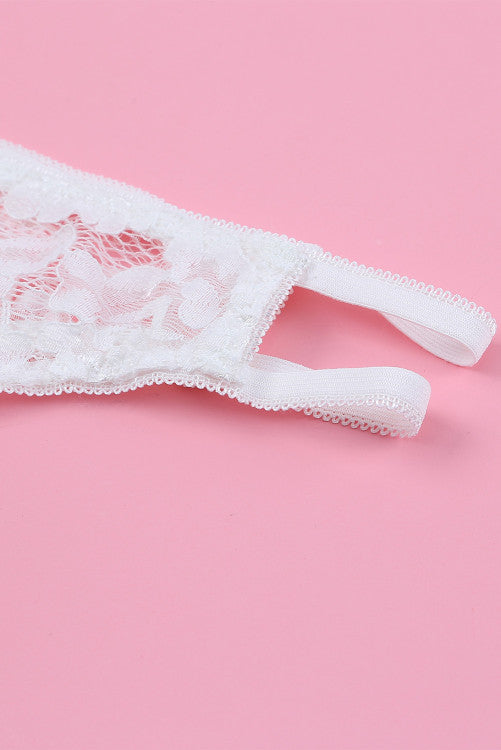 Coordinado con abertura a los costados de la pantie