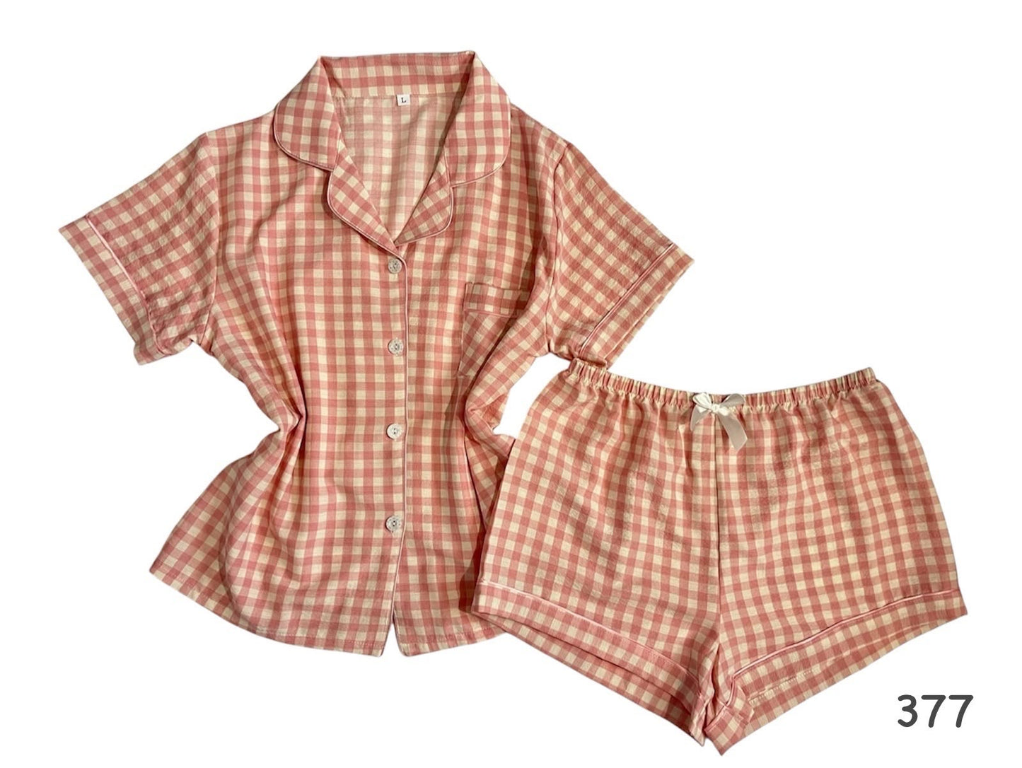 Pijama a cuadros
