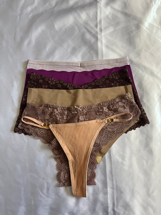6 pack de panties