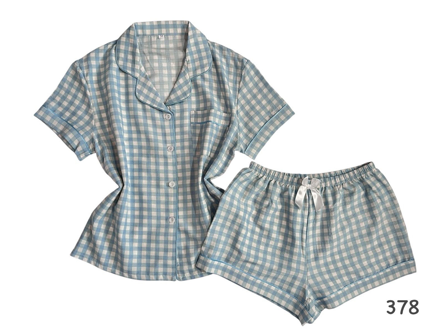 Pijama a cuadros