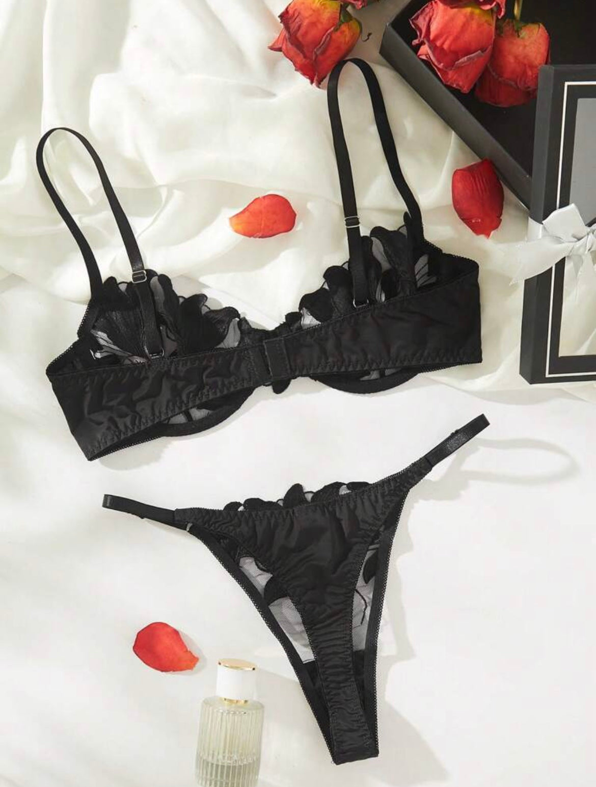 Coordinado con diseño floral