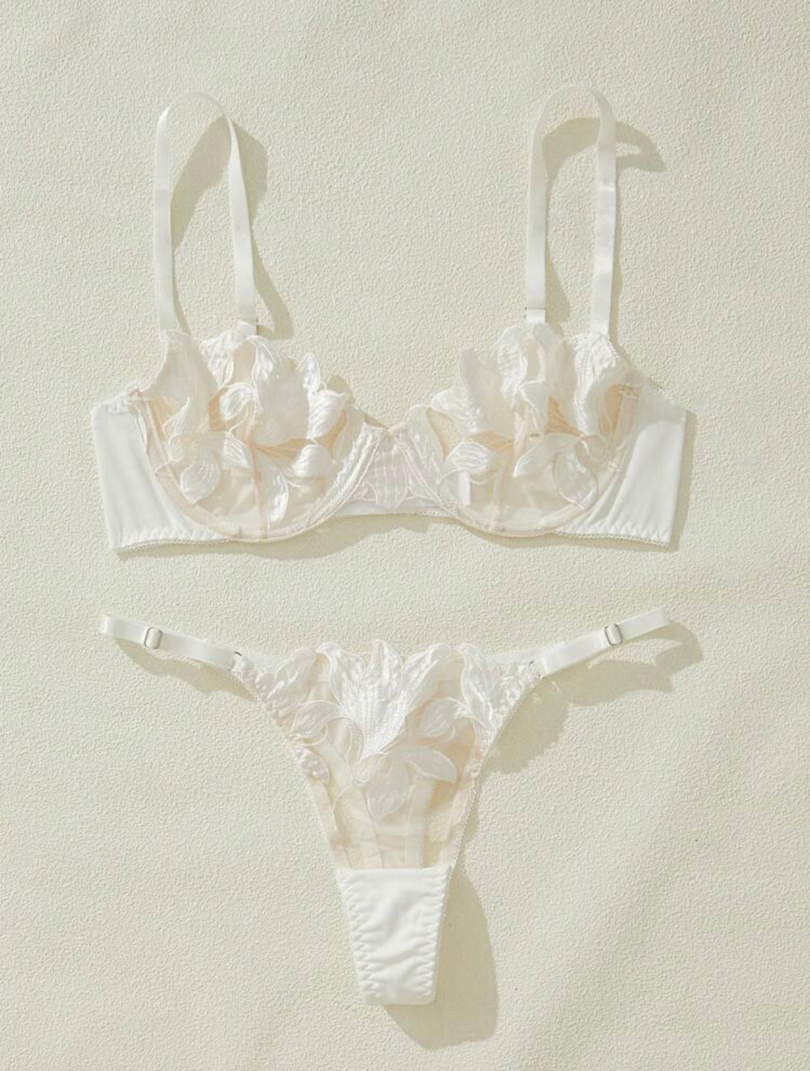 Coordinado con diseño floral