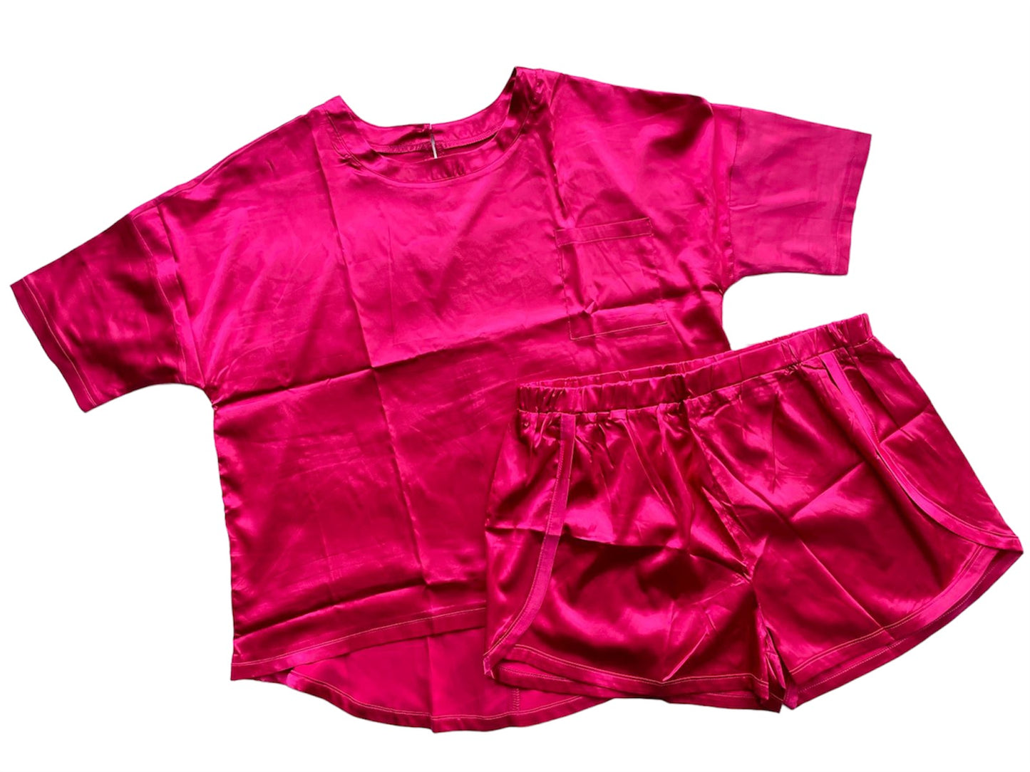 Pijama cuello redondo