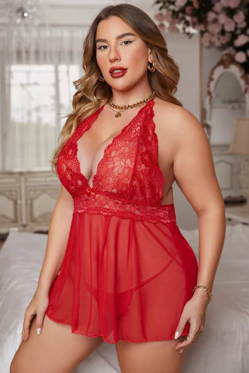 Baby doll de encaje