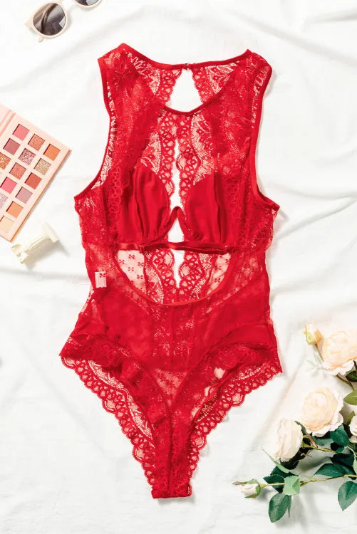 Body con varilla escote gota y espalda descubierta