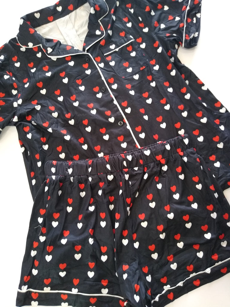 Pijama con corazones