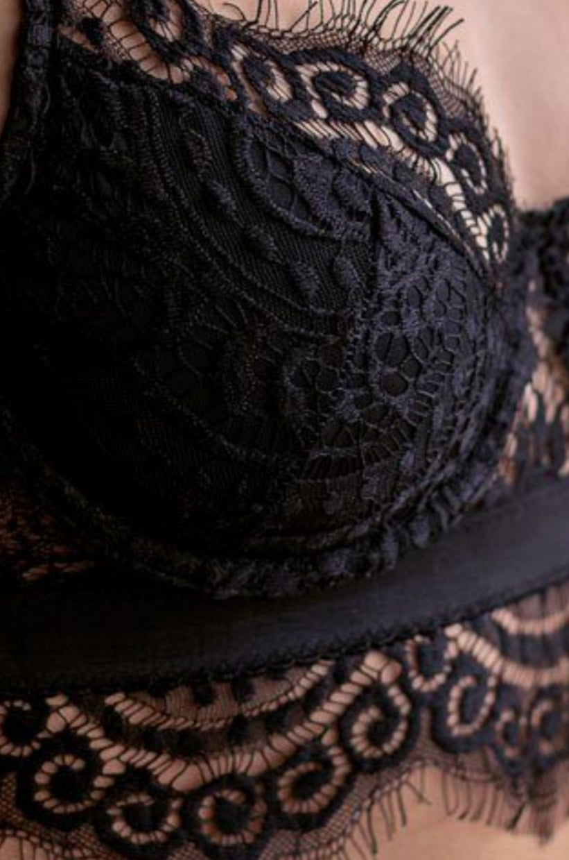Bralette de encaje