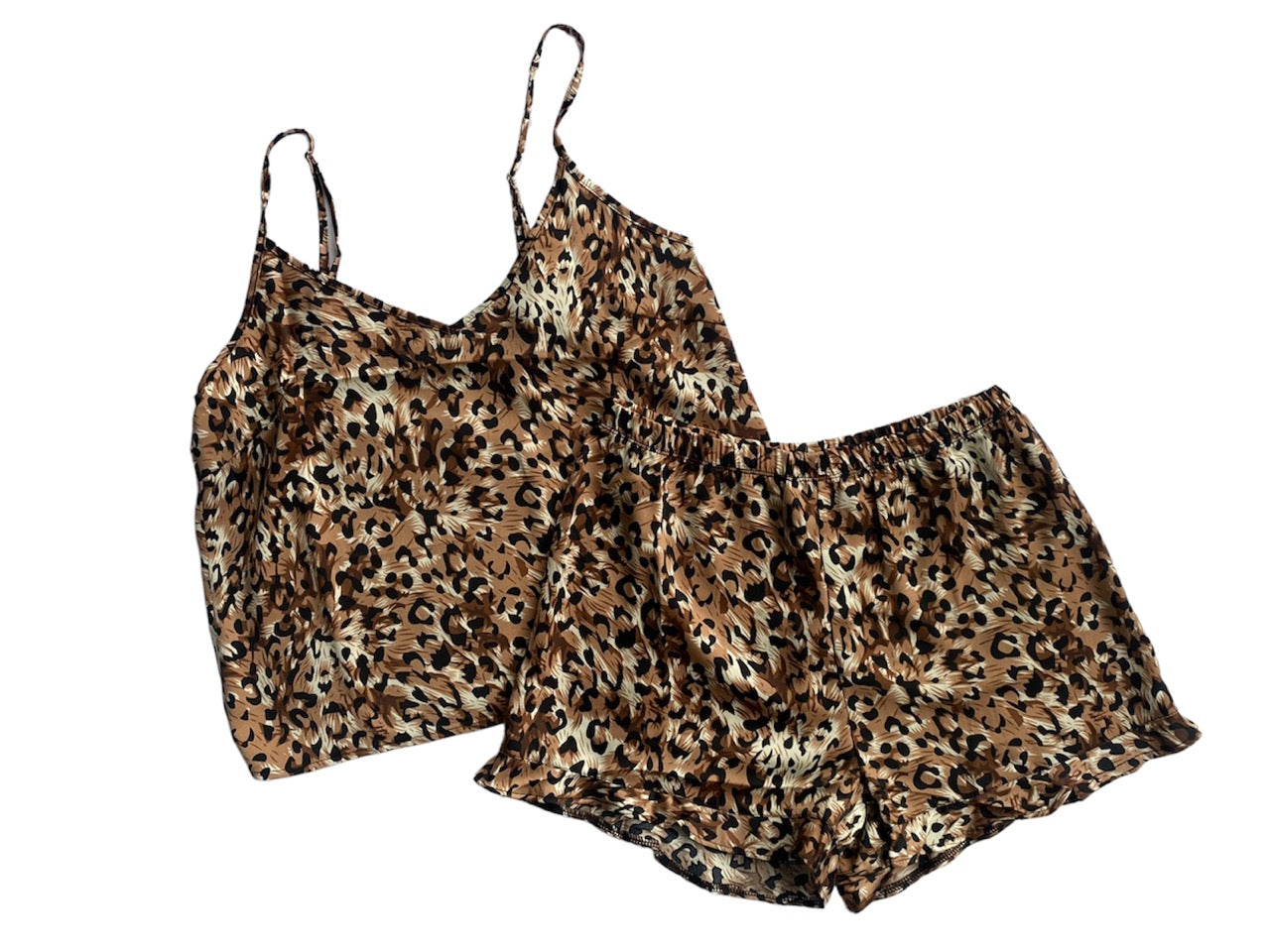 Pijama animal print leopardo