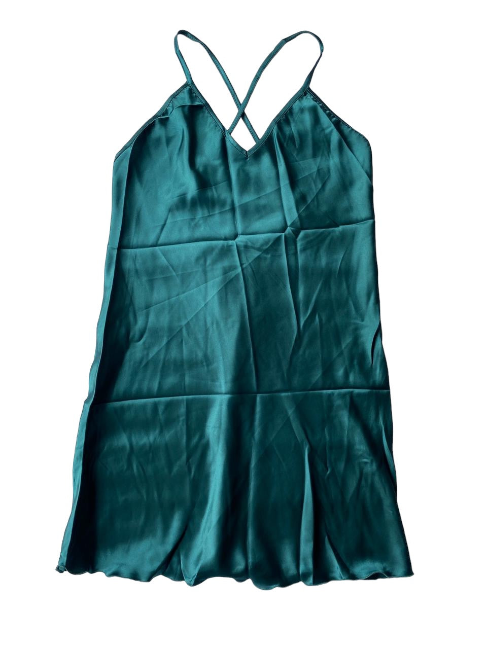 Pijama de vestido espalda cruzada