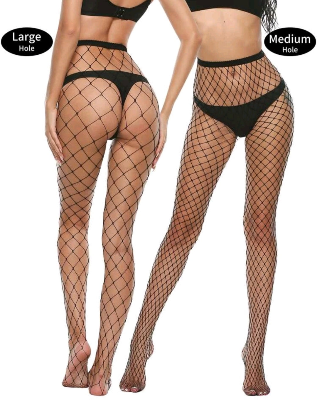 Pantie medias de red