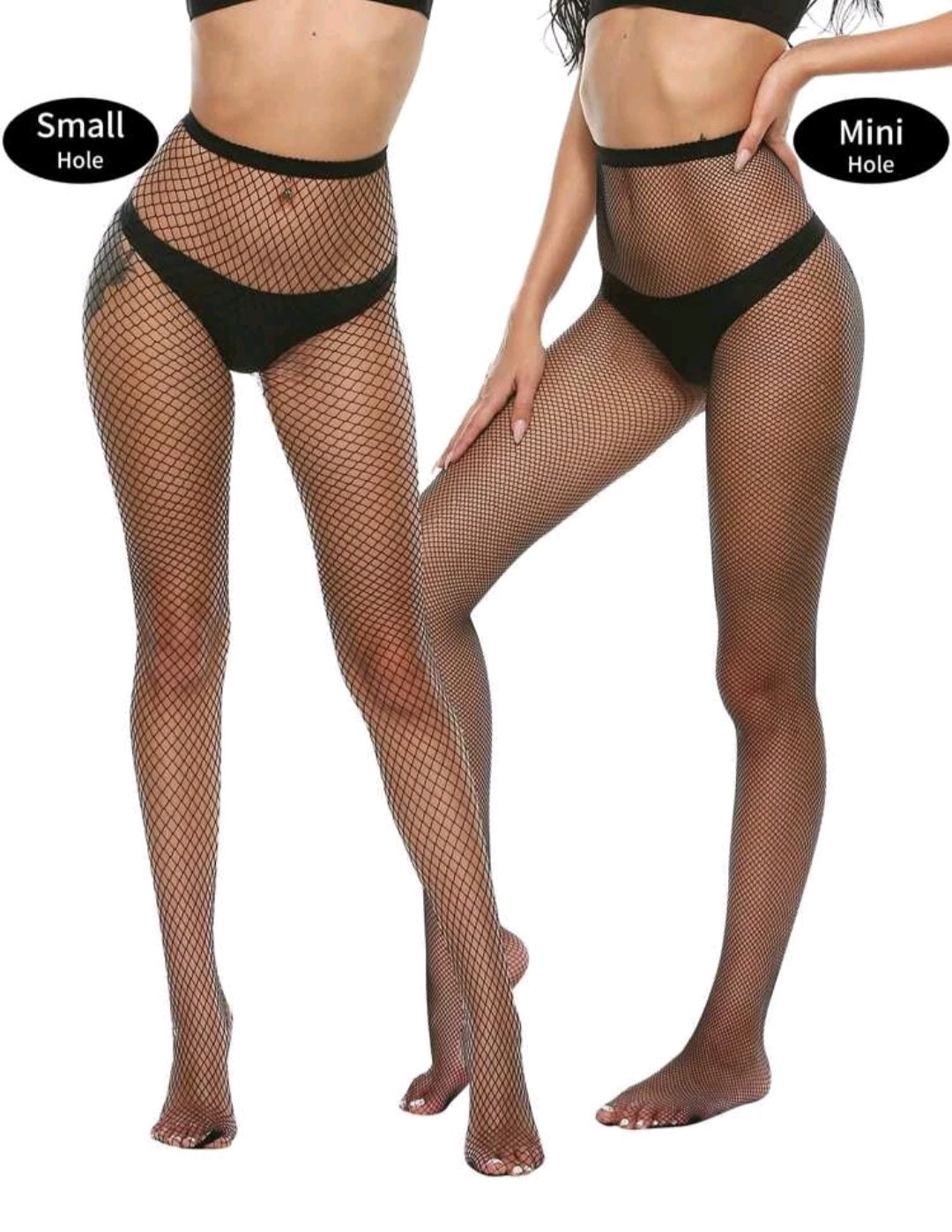 Pantie medias de red